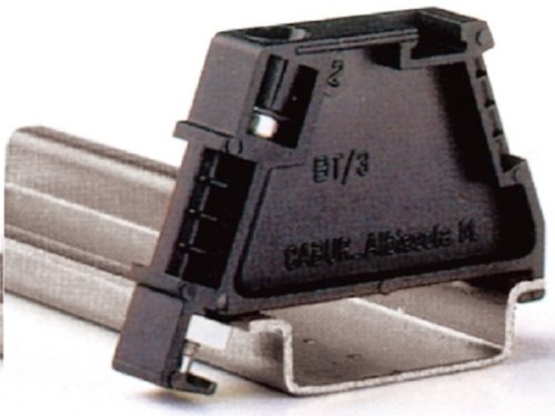 Ограничитель на DIN-рейку DKC ZBT003 пластик черный фото Ограничитель на DIN-рейку DKC ZBT003 пластик черный картинка